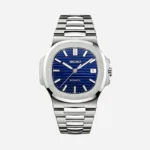 Seiko Mod Nautilus Navy Blue 40mm - Custom Automatic Watch | NH35